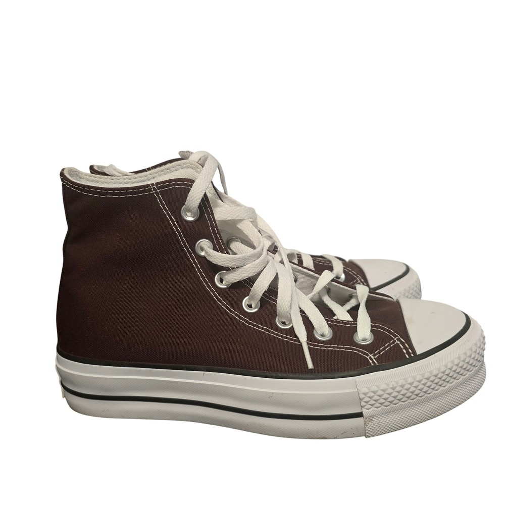 Converse Chuck Taylor All Star Lift High Top Burgundy Platform Mens 6 A09986C